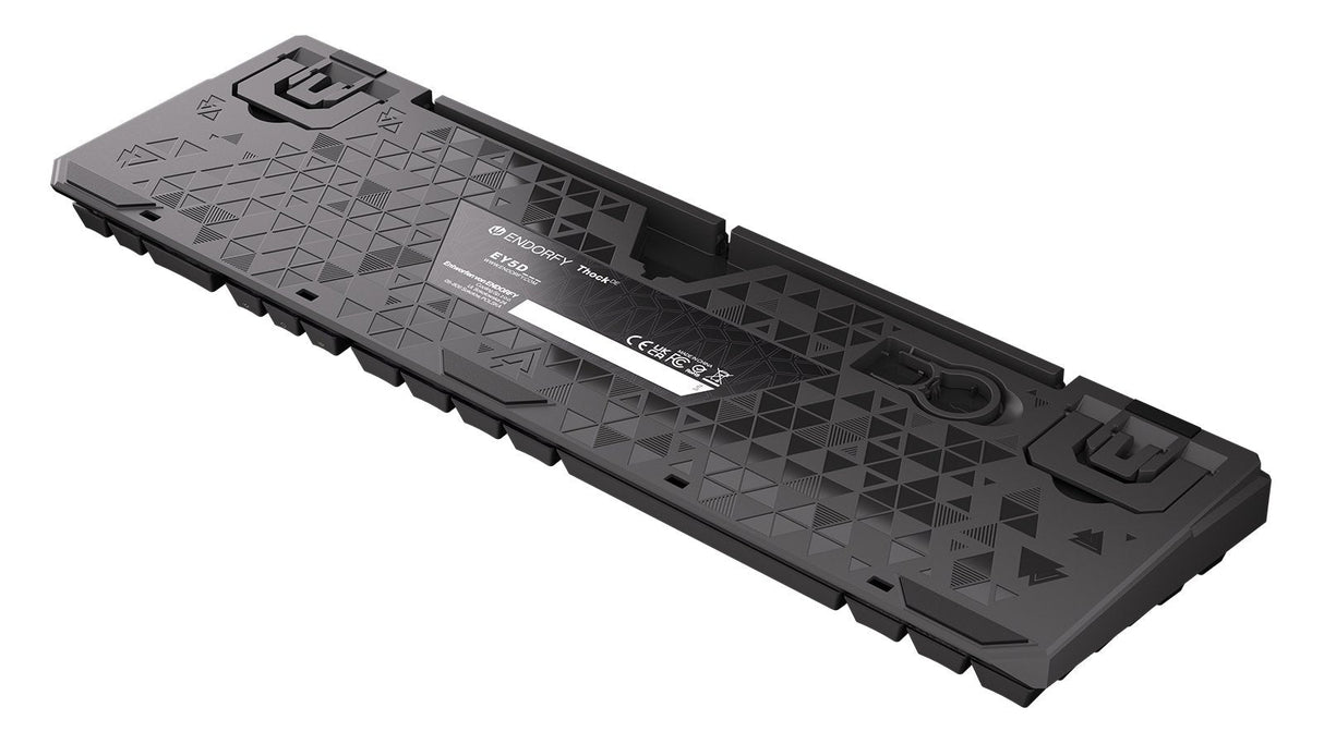 Teclado Alemán Endorfy Thock Usb Qwertz Negro