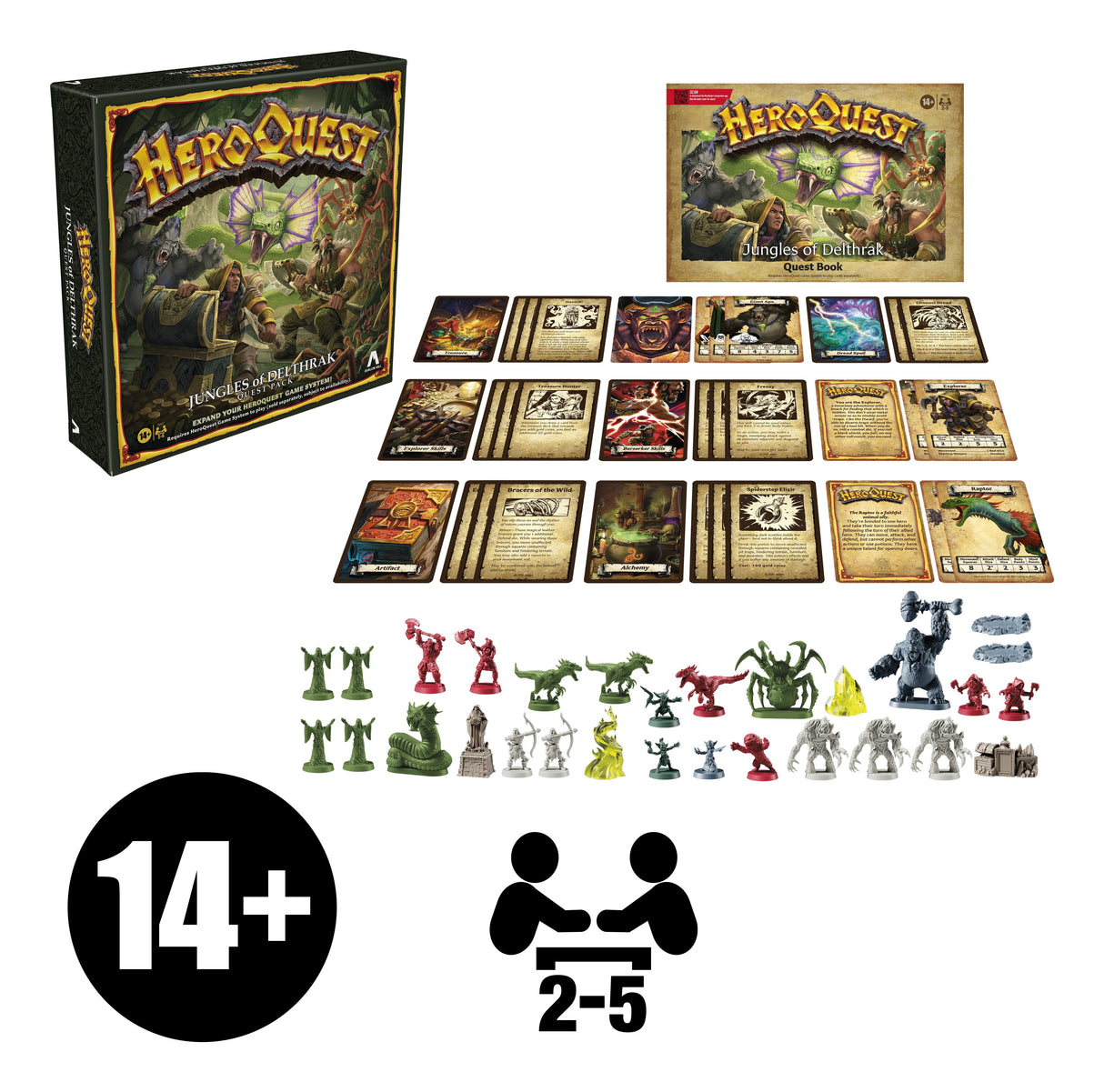 Expansion Juego De Mesa Selvas De Delthark Heroquest Ingles