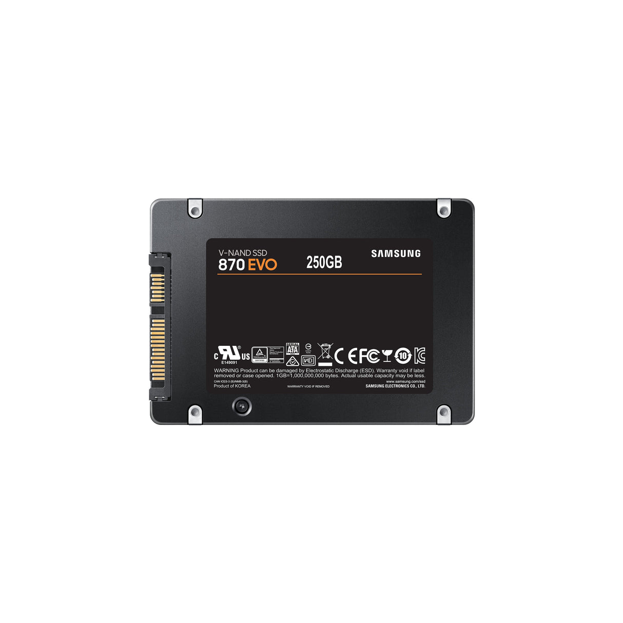 EAN 8806090545931 - Samsung 870 EVO 250 GB 2.5" Serial ATA III V-NAND imagen 1