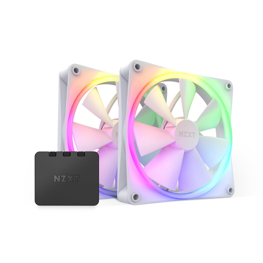 Ventilador Nzxt F140 Rgb Twin Pack 140x140x26, Rf-R14df-W1