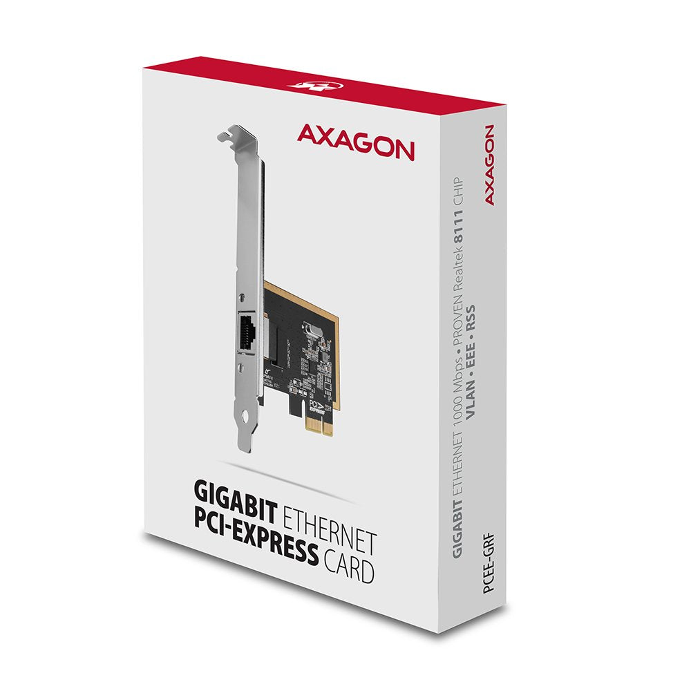 EAN 8595247906120 - Axagon PCEE-GRF adaptador y tarjeta de red Interno Ethernet 1000 Mbit/s imagen 6