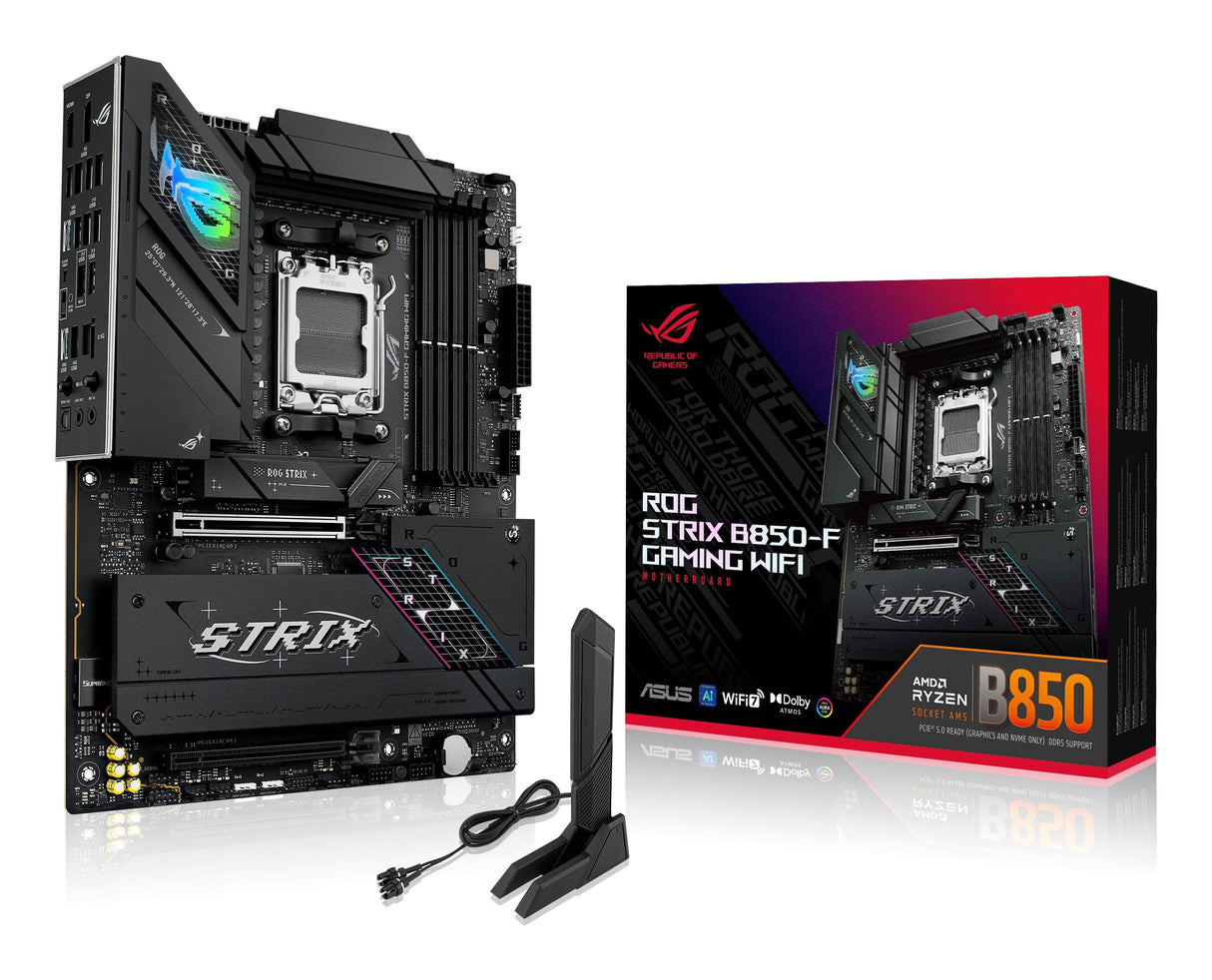 EAN 4711387771013 - ASUS ROG STRIX B850-F GAMING WIFI AMD B850 Zócalo AM5 ATX imagen 1
