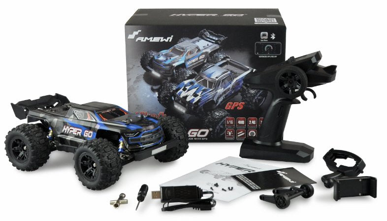 Amewi Rc Auto Hyper Go Truggy Li-Po Akku 1050mah Azul/14+