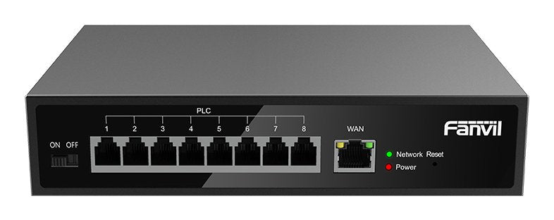 EAN 6937295605105 - Fanvil PN8 switch No administrado Fast Ethernet (10/100) Negro imagen 2