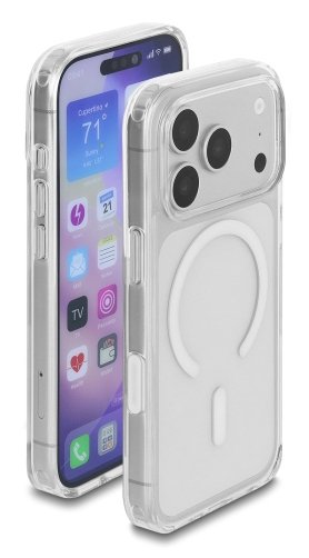 Delock Funda Protectora Para Iphone 17 Pro Compatible Con Magsafe Transparente-Blanco