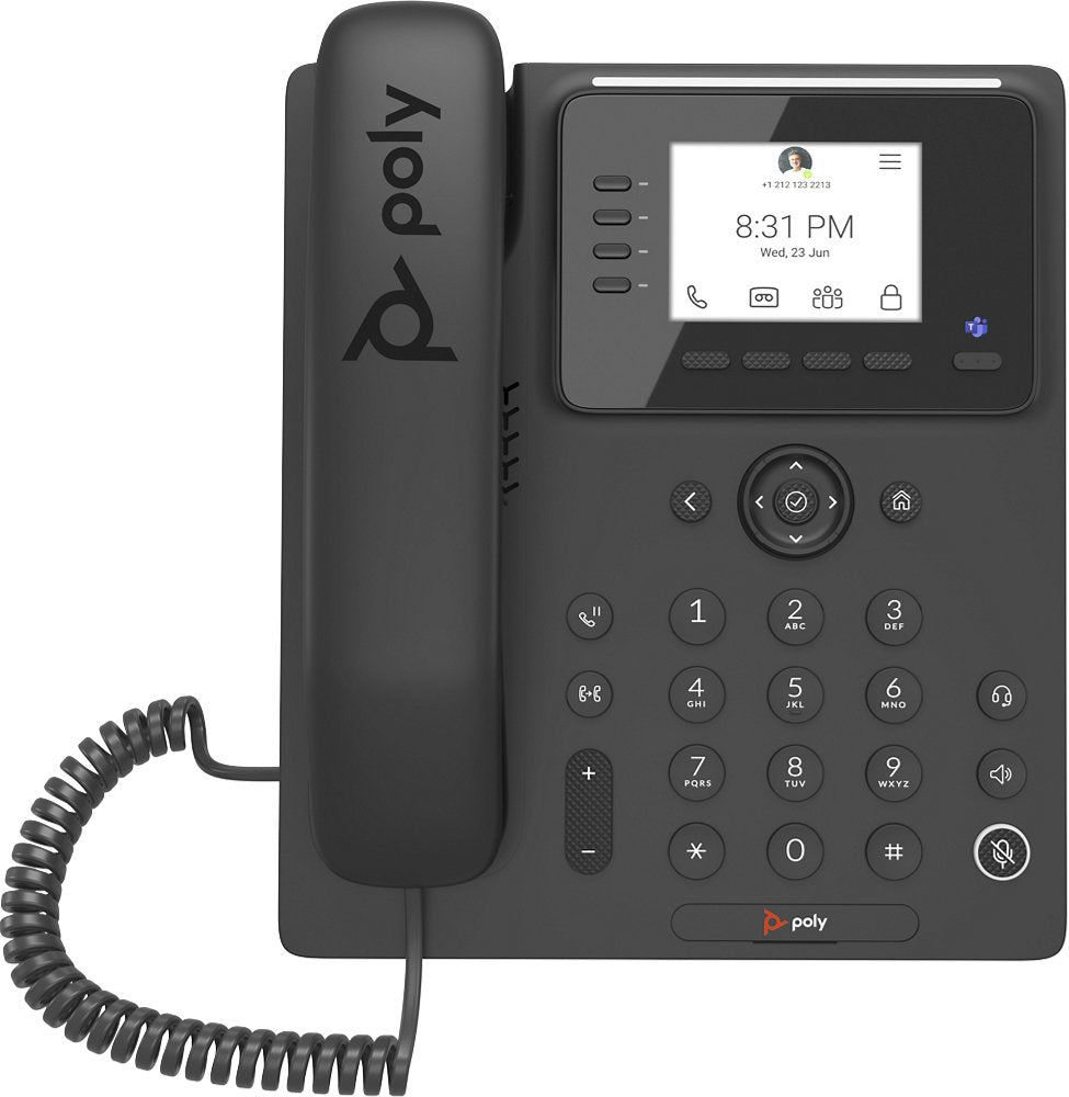Ccx 350 Ip Phone Black Lcd