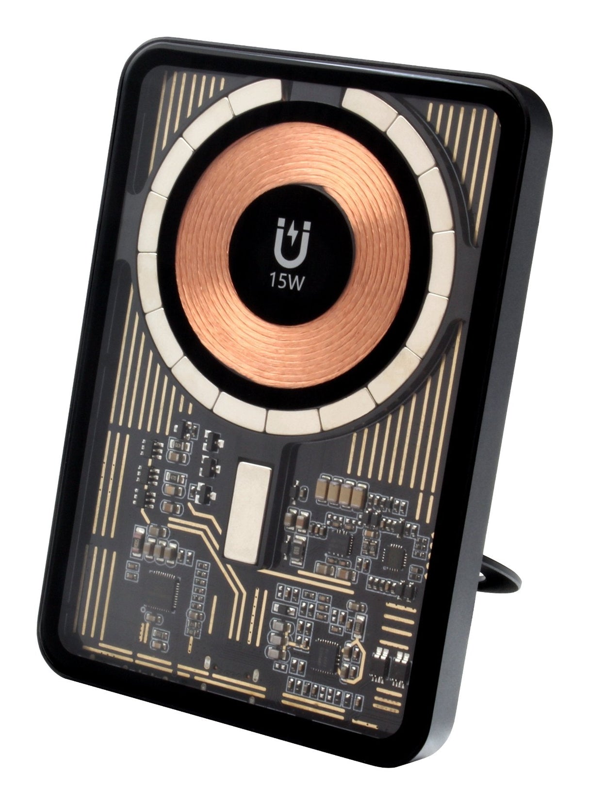 EAN 4040895012203 - RealPower PB-5000 MAG Watch 5000 mAh Cargador inalámbrico Negro imagen 2