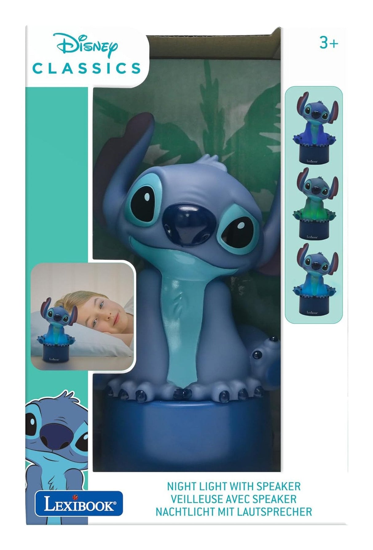Altavoz Luz Nocturna Stitch Disney