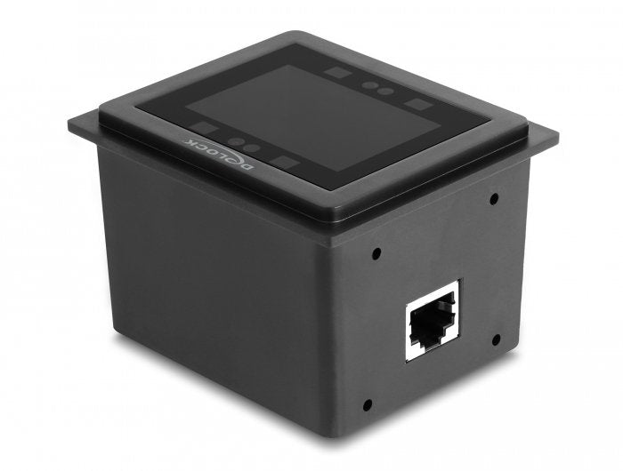 Delock 90600 Escáner De Códigos De Barras Usb 1d Y 2d Con Cable Para Instalación Fija - German Version