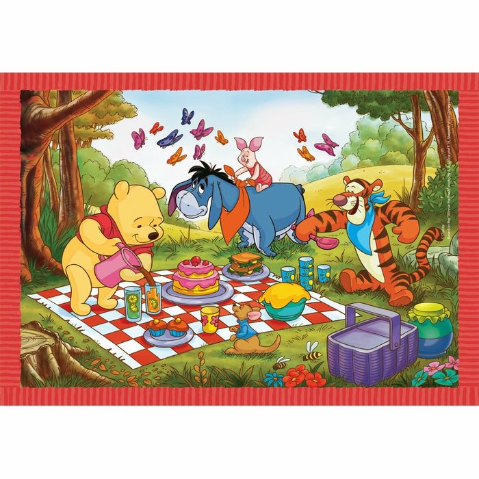 Puzzle Clementoni Supercolor 4 In 1 - Disney Winnie The Pooh 21514