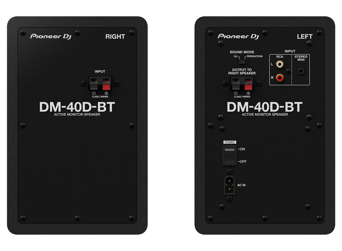 Pioneer Dm-40d-Bt Activo Monitor-Altavoz 1 Paar - Altavoz - Stereo
