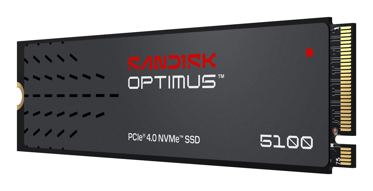Disco Ssd Sandisk Optimus 5100 2 Tb Interno M.2 2280 Pcie 4.0 X4 (Nvme) Sdsp51200tan-000