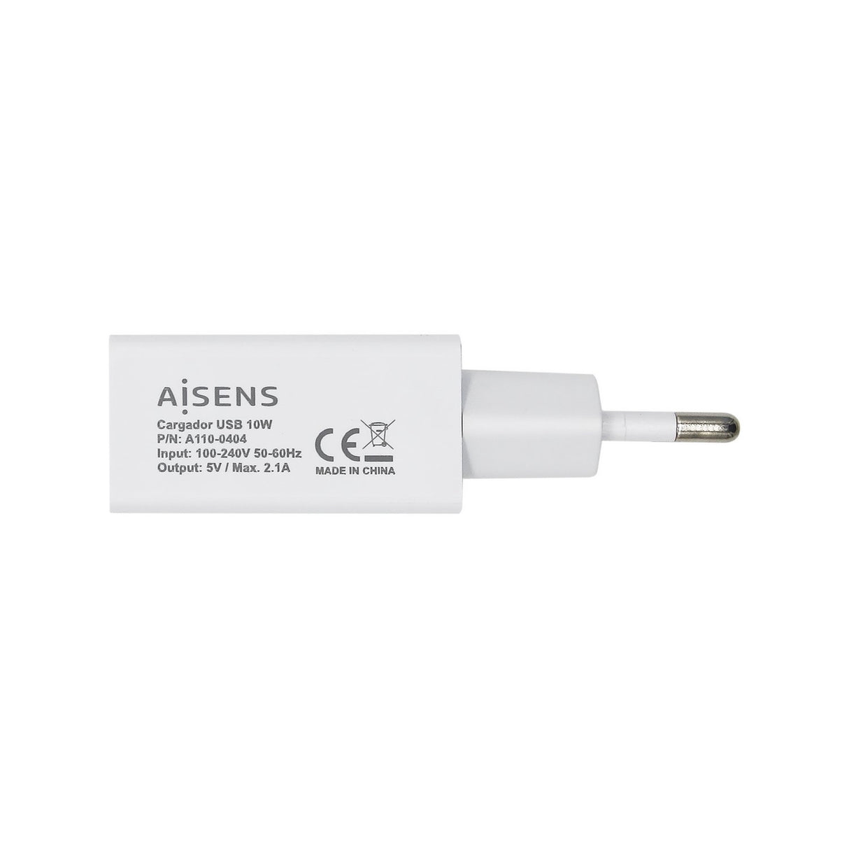 EAN 8436574704259 - AISENS A110-0404 cargador de dispositivo móvil Cámara digital, Smartphone, Tableta Corriente alterna Inte imagen 2