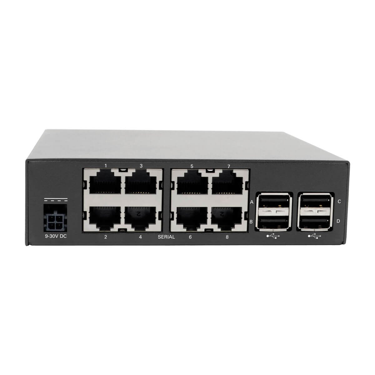 Eaton Tripp Lite 8-Port Console Server With Built-In Modem Dual Gbe Nic 4gb Flash And Dual Sfp