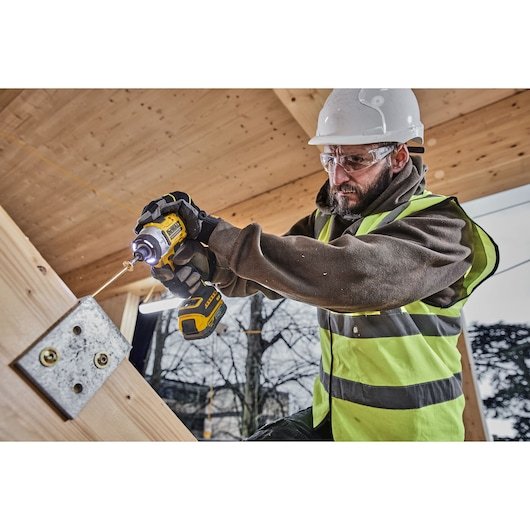 EAN 5035048808368 - DeWALT DCF860N-XJ destornillador eléctrico y llave de impacto 3800 RPM Negro, Amarillo imagen 9