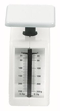 Wedo Federwaage Handy 250 G Con Schale Diätwaage Blanco