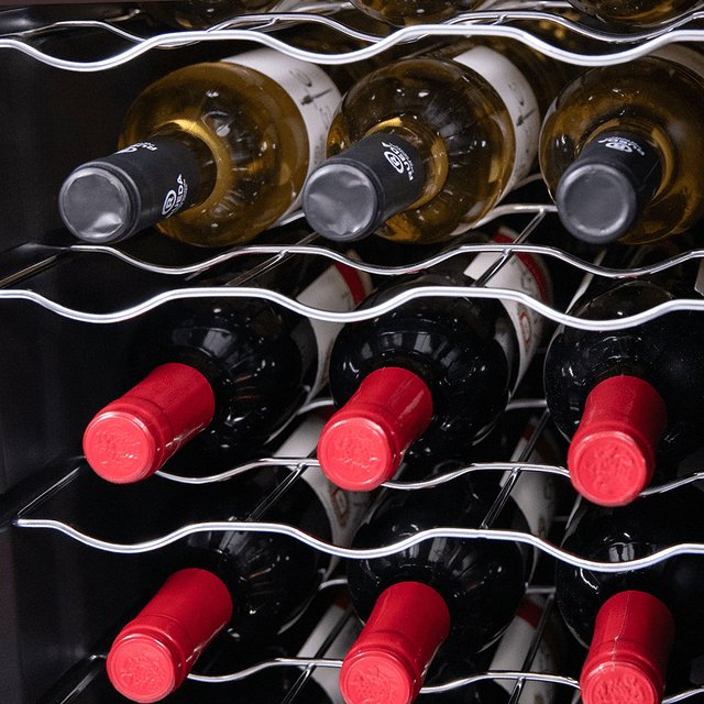 Vinoteca Cecotec Bolero Grandsommelier 1550 Coolcrystal Bodega Para 15 Botellas