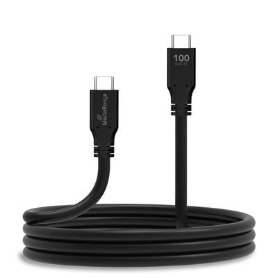 Cable Mediarange Mrcs218 Usb Usb 3.2 Gen 1 (3.1 Gen 1) 3 M Usb C Negro