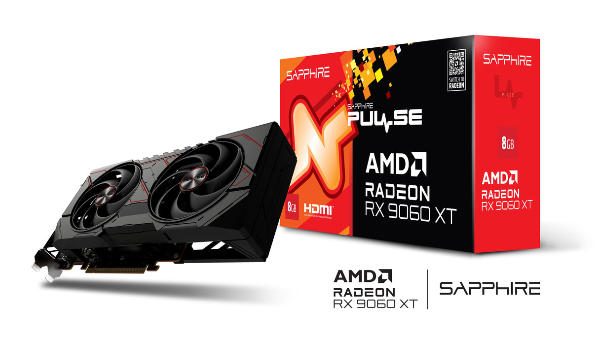 EAN 4895106296404 - Sapphire PULSE AMD Radeon RX 9060 XT 8GB GPU GDDR6 imagen 9