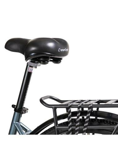 Bicicleta Eléctrica Smatgyro Ebike Sunset Titanium Motor 250w Ruedas 27.5' Titanium