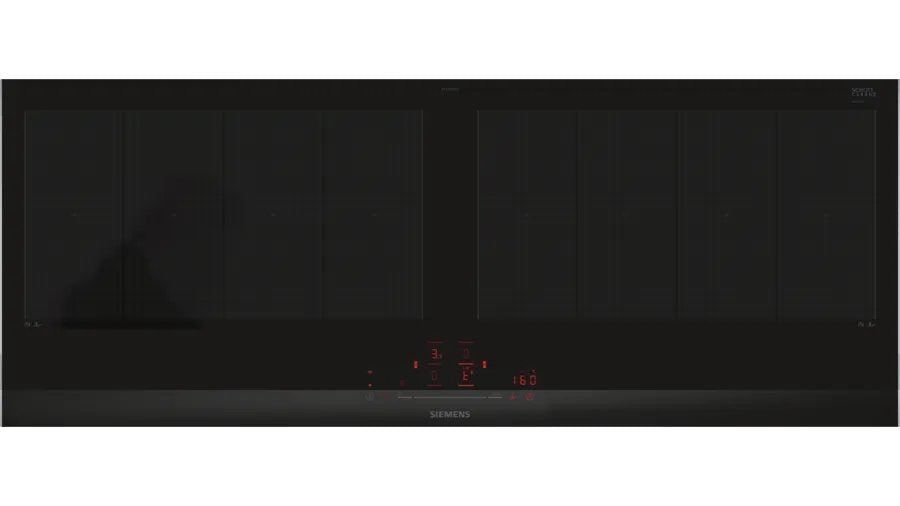 Siemens Ex275hxc1e Hobs Aluminio, Negro Integrado 90 Cm Con Placa De Inducción 4 Zona(S)