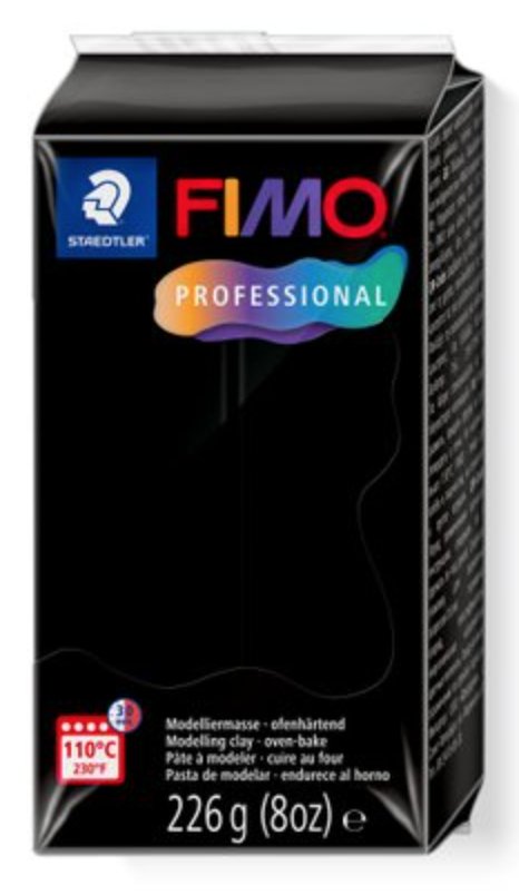 Fimo Mod.Masse Fimo Prof 226g Negro