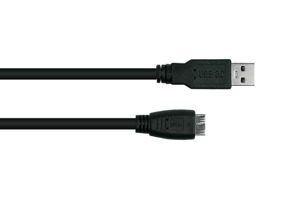 Kabelmeister Usb3.0 Cable A-Micro B Ul Negro 1m