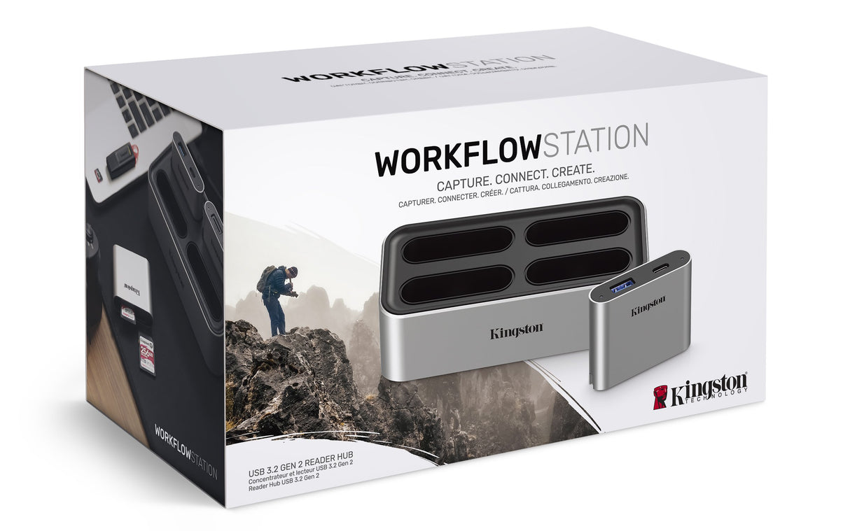 EAN 740617341140 - Kingston Technology WFS-S base para portátil y replicador de puertos Alámbrico USB 3.2 Gen 2 (3.1 Gen 2) T imagen 5