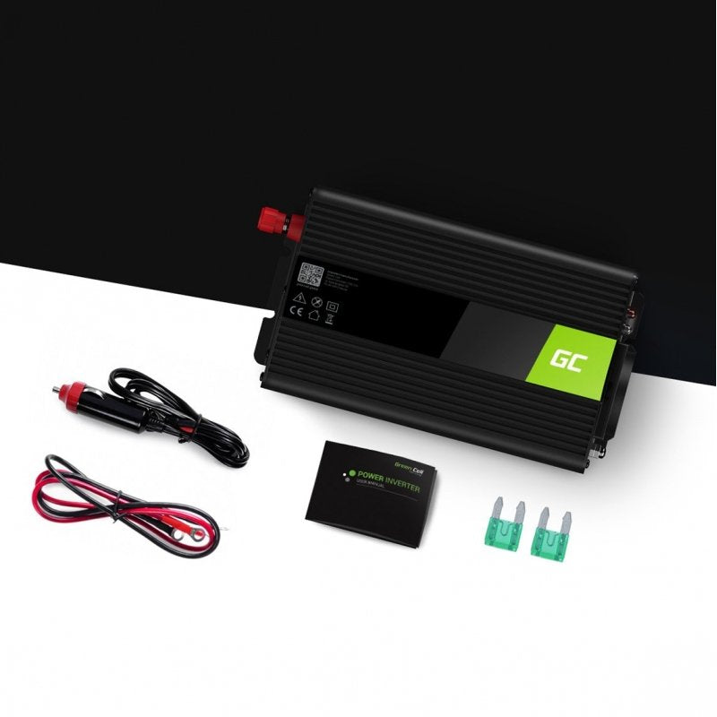 EAN 5902719422249 - Green Cell INV05DE adaptador e inversor de corriente Auto 300 W Negro imagen 2