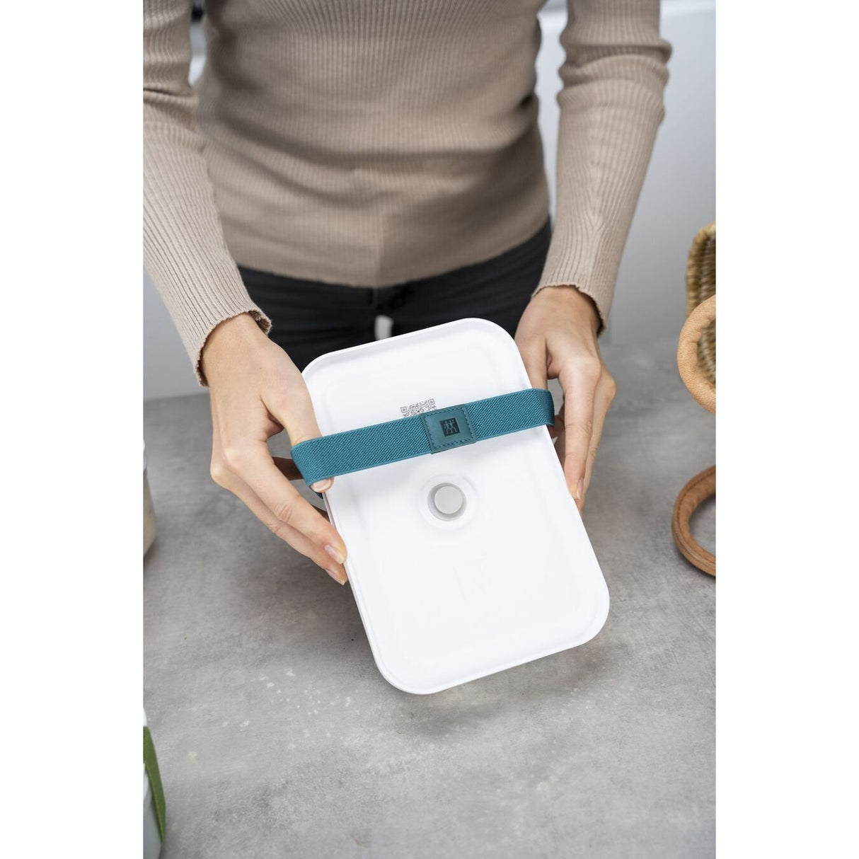 Zwilling Fresh & Save Táper 1,6 L Plástico Gris, Blanco 1 Pieza(S)