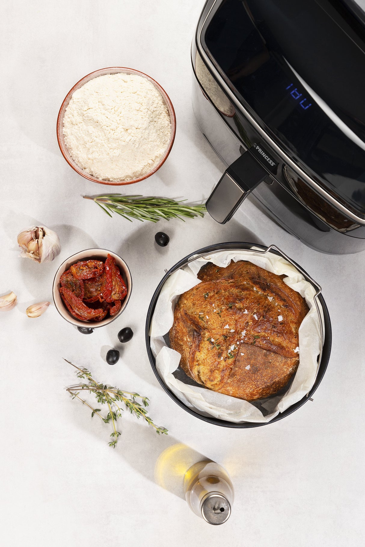 Freidora Princess Sin Aceite + Vaporera 182080