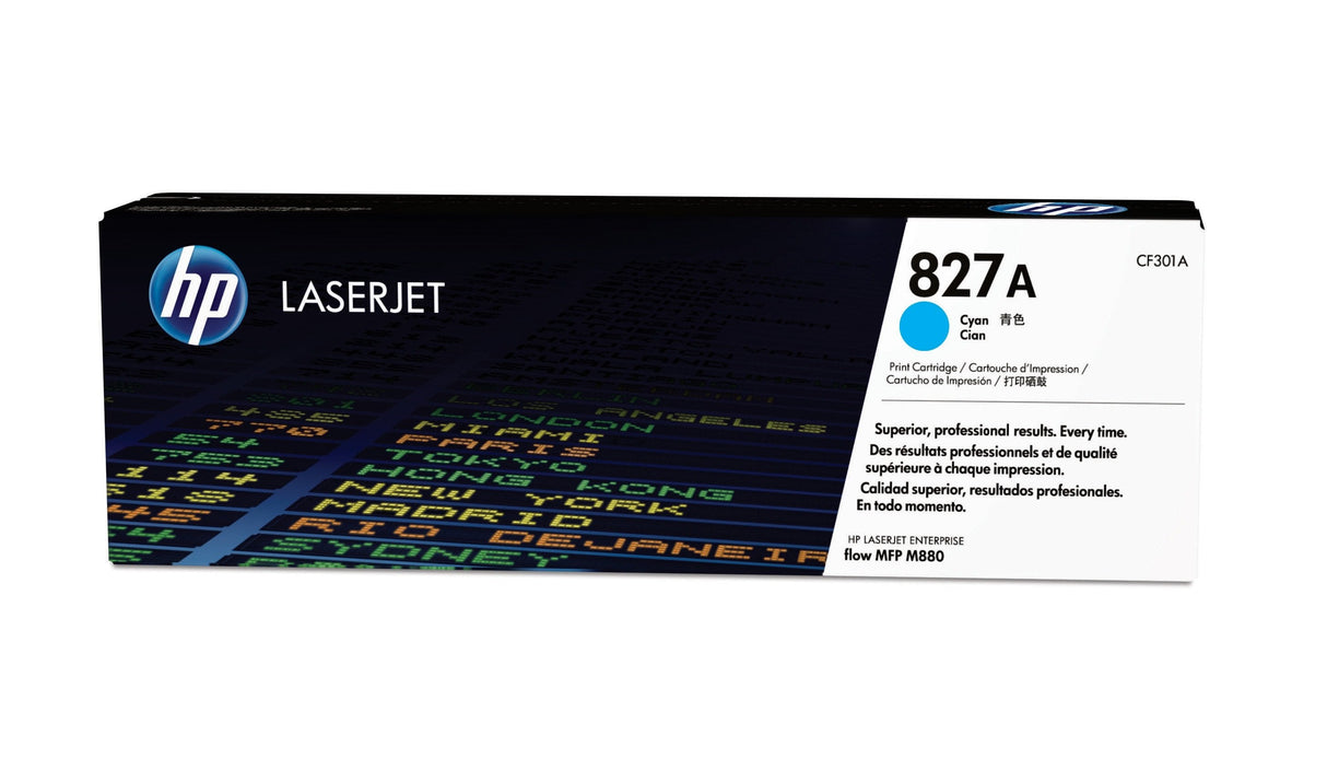 Hp Toner Original 827a Cyan Cf301a