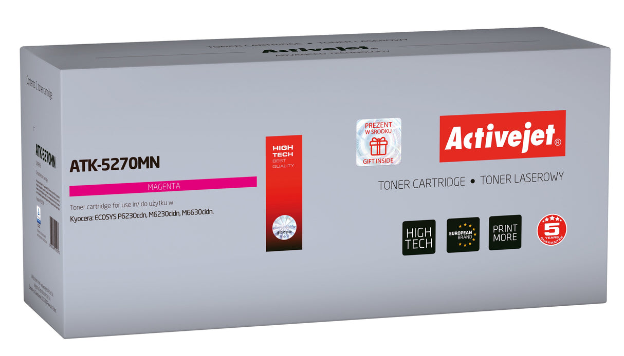 EAN 5901443115137 - Activejet ATK-5270MN cartucho de tóner 1 pieza(s) Compatible Magenta imagen 1