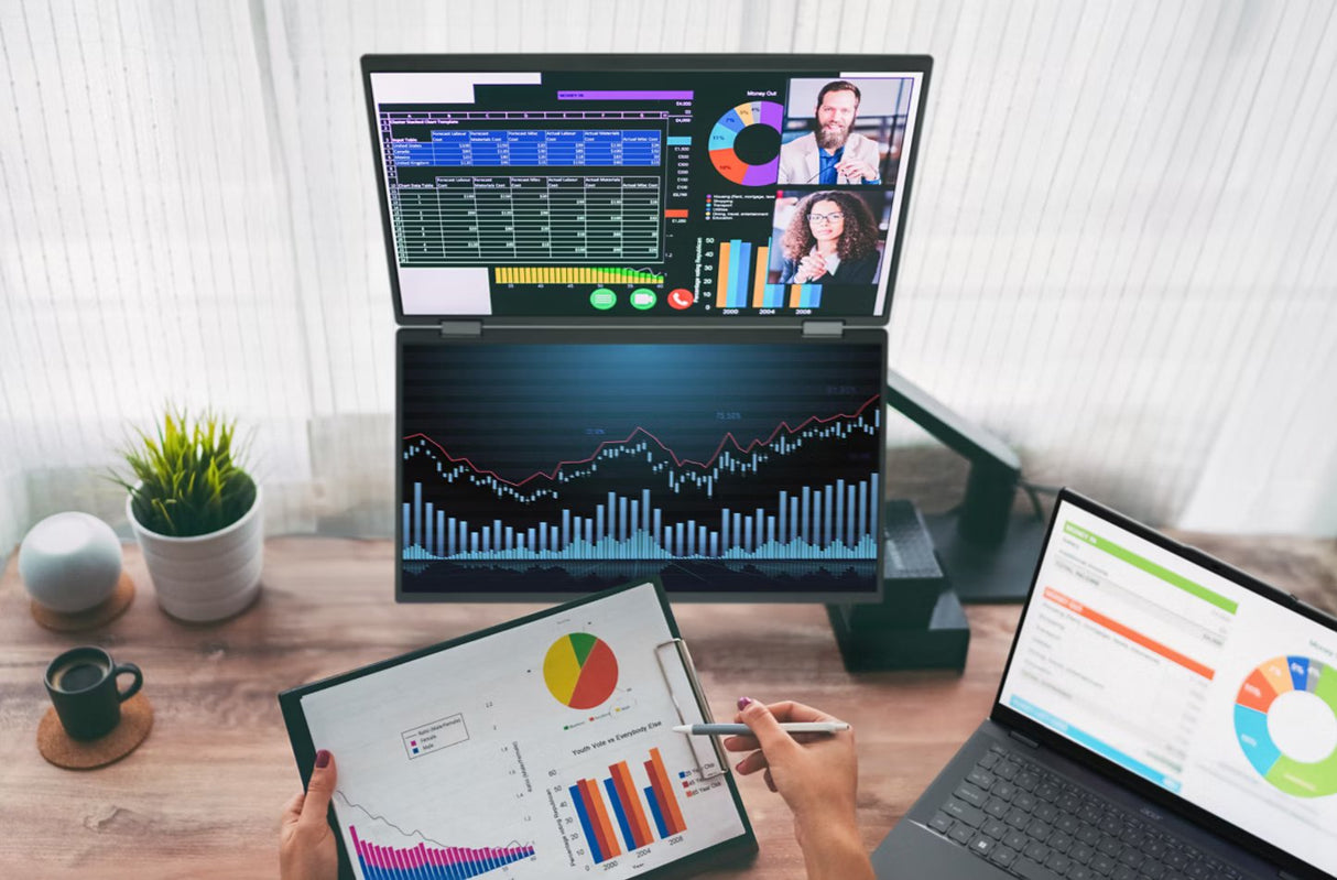 Monitor Móvil Dual De 16 "Pd163qbmiuux