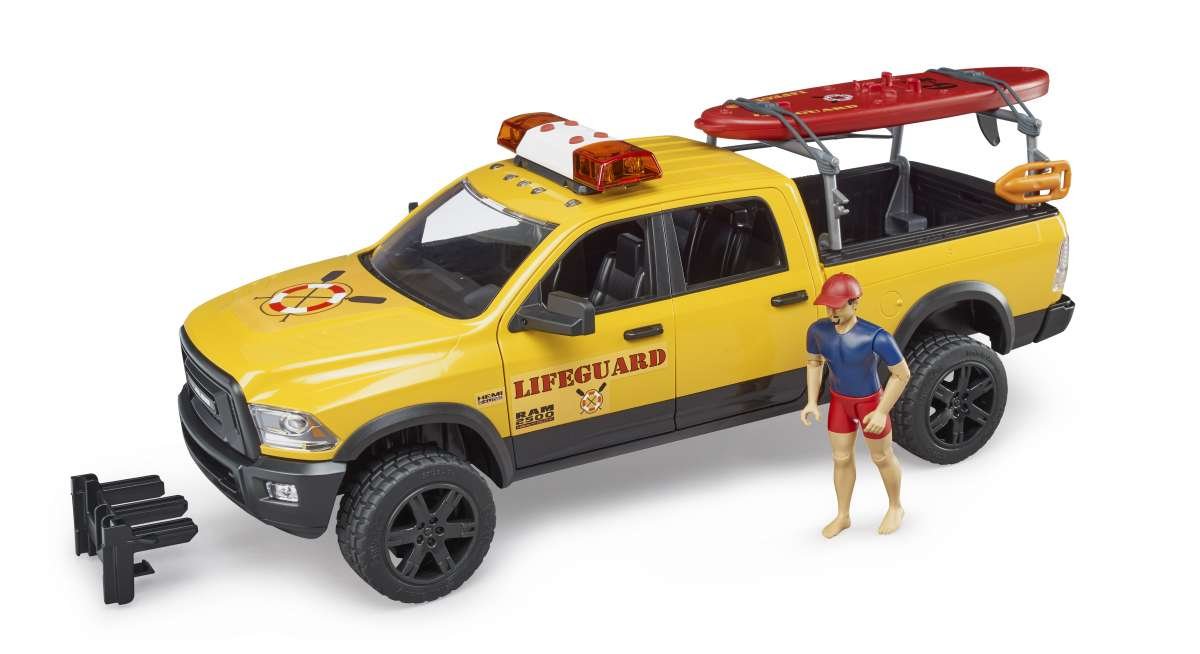 Bruder Vehículo Modelo Ram 2500 Power Wagon Life Guard 2506