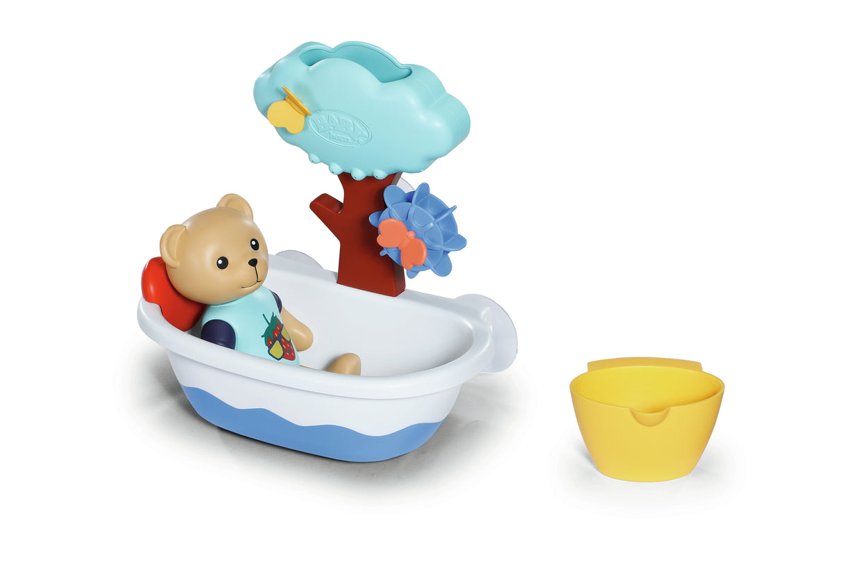 Zapf Creation Baby Born® Bañera Splish Splash Con Osito De Peluche Y Figura De Juguete 838105
