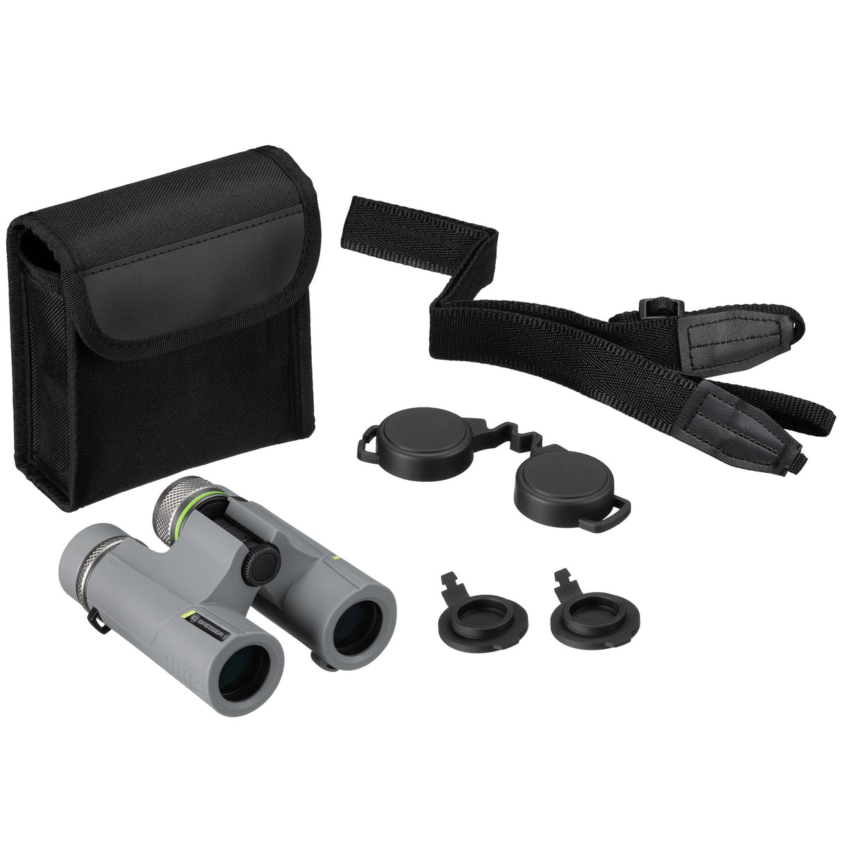 EAN 4007922070766 - Bresser Optics Wave 10x25 binocular BaK-4 Gris imagen 5