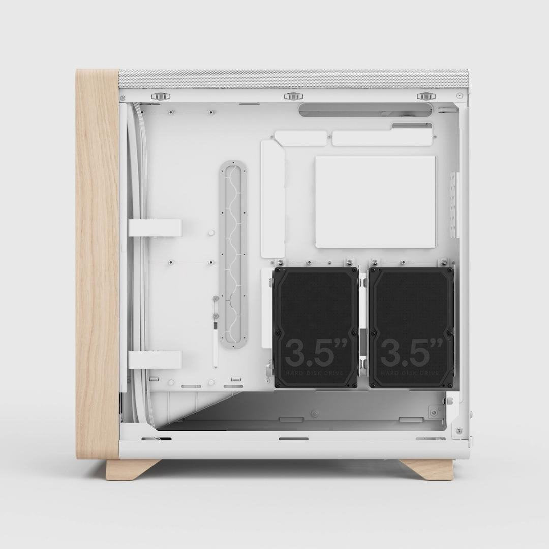 Caja Pc Fractal Design Summit Blanco Tiza Tg Transparente Tint (Blanco Madera) Fd-C-Sum1a-02