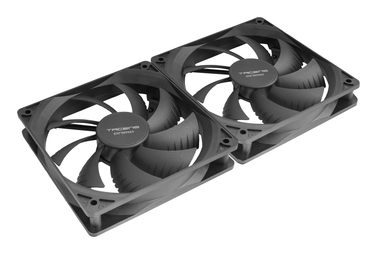 Ventilador Pc Interno Tacens Anima Af12x2 12x12 14db Fluxus Bearing Air-Guide Bajo Ruido Pack 2