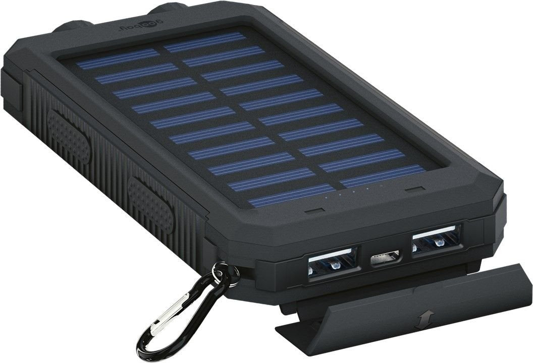 Goobay 49216 Batería Externa Polímero De Litio 8000 Mah Negro, Azul