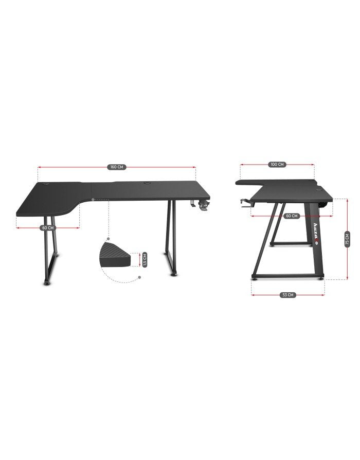 EAN 5903796010312 - Huzaro Hero 7.7 Negro imagen 8