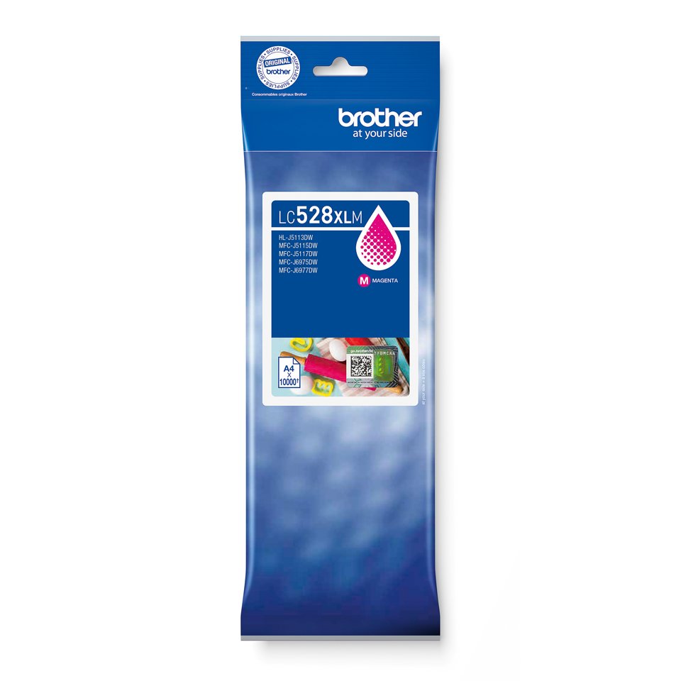 EAN 4977766842952 - Brother LC528XLM cartucho de tinta 1 pieza(s) Original Ultra High Yield Magenta imagen 1
