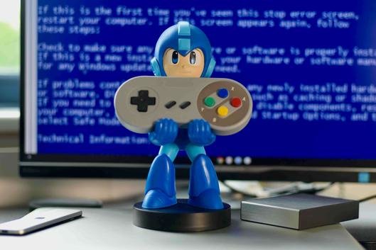 EAN 5060525894046 - Exquisite Gaming Cable Guys Mega Man Soporte pasivo Mando de videoconsola, Teléfono móvil/smartphone, Man imagen 7