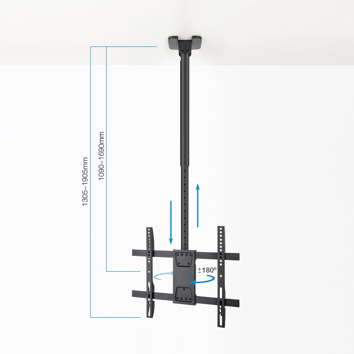 EAN 8433281014794 - TooQ LPCE1175TSLI-XL-B soporte para TV 190,5 cm (75") imagen 4
