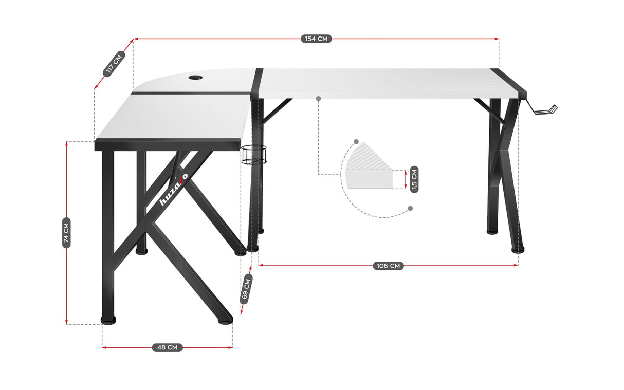 EAN 5903796010275 - Huzaro Hero 6.3 Blanco imagen 6