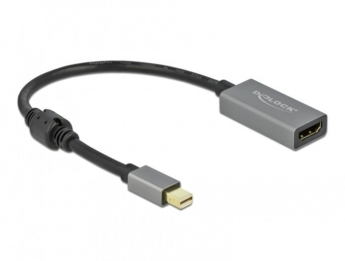 Delock Activo Mini Displayport 1.4 A Adaptador Hdmi 4k 60 Hz (Hdr)
