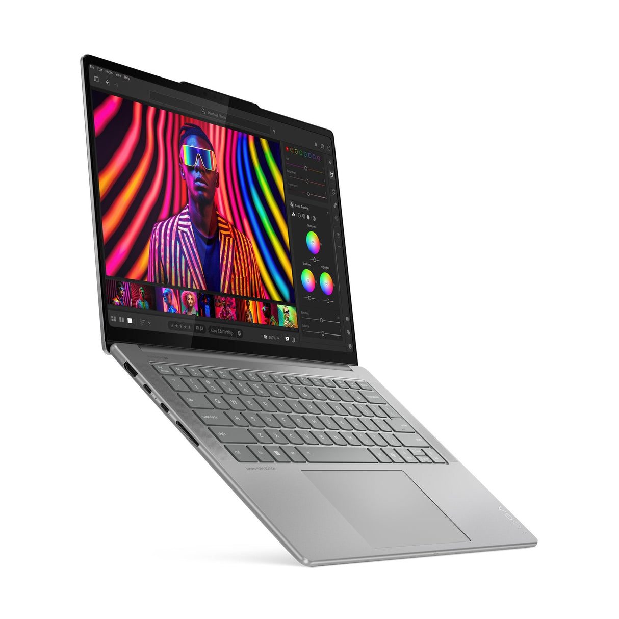 Portátil Lenovo Yoga Pro 7 14iah10 - 14 2.8k Oled Ult 9 285h 32 1tb W11 Grey