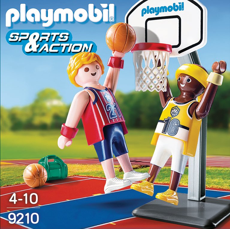 Jugadores Baloncesto Playmobil