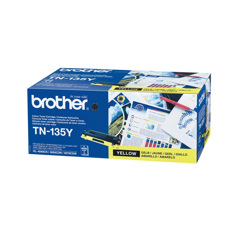 Toner Original Brother Tn135y Amarillo Tn-135y