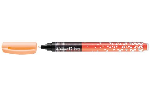 Bolígrafo Pelikan Inky® Con Tinta Pastel, Naranja Caja 10 Ud